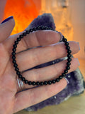 PULSERA TURMALINA NEGRA 4MM