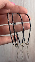 PULSERA FACETADA ESPINELA GRIS 2MM