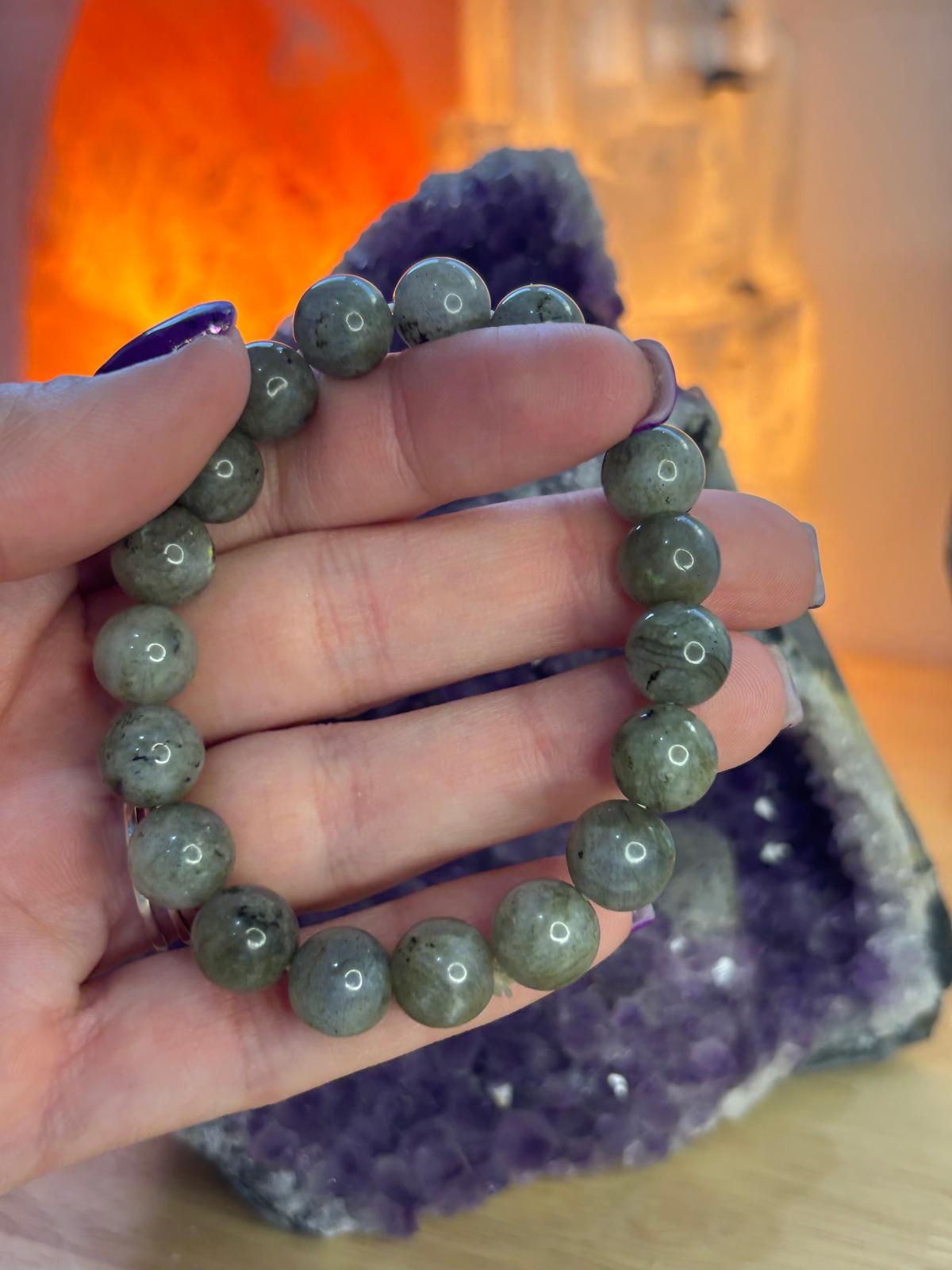 PULSERA LABRADORITA 10MM